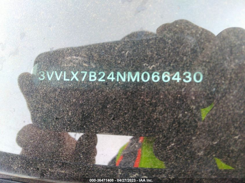 2022 VOLKSWAGEN TAOS SE - 3VVLX7B24NM066430