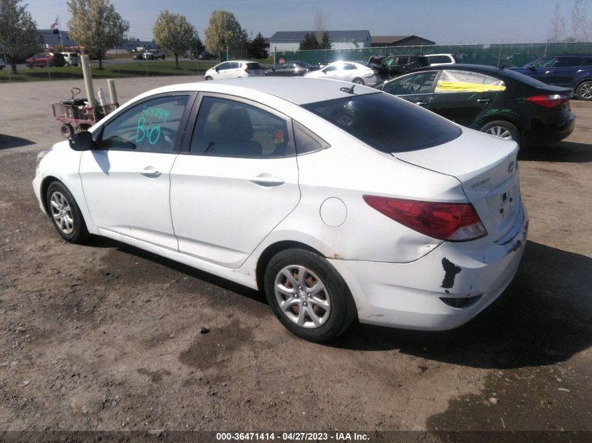 2014 HYUNDAI ACCENT GLS - KMHCT4AE2EU629728