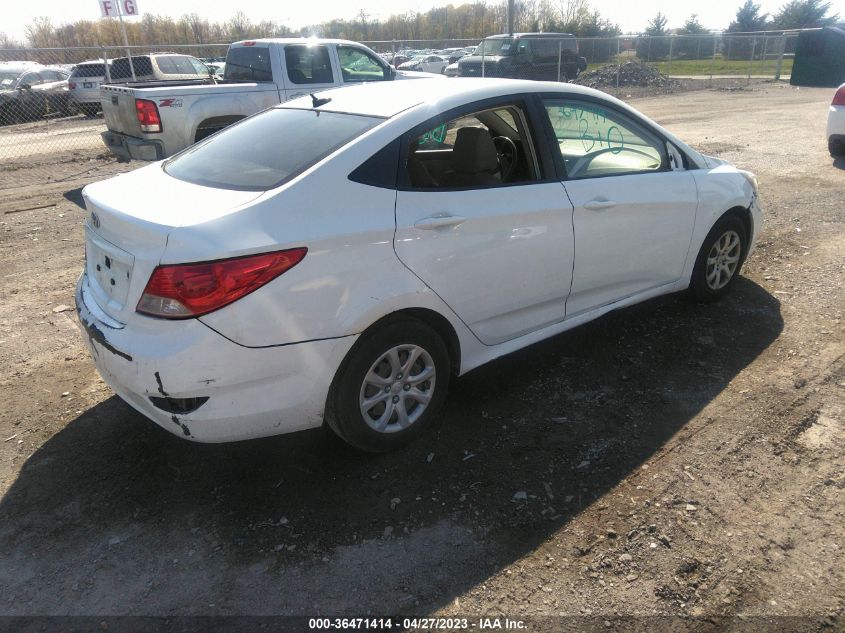 2014 HYUNDAI ACCENT GLS - KMHCT4AE2EU629728