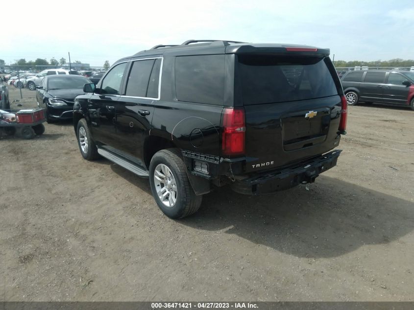 2015 CHEVROLET TAHOE LT - 1GNSKBKC3FR136219