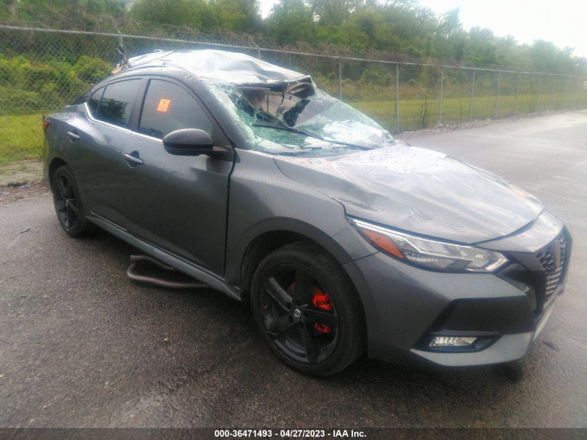 2022 NISSAN SENTRA SR - 3N1AB8DV5NY278279