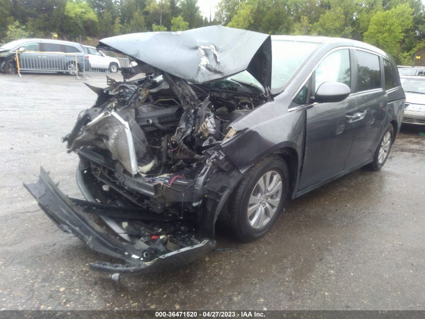 2014 HONDA ODYSSEY EX-L - 5FNRL5H69EB104791