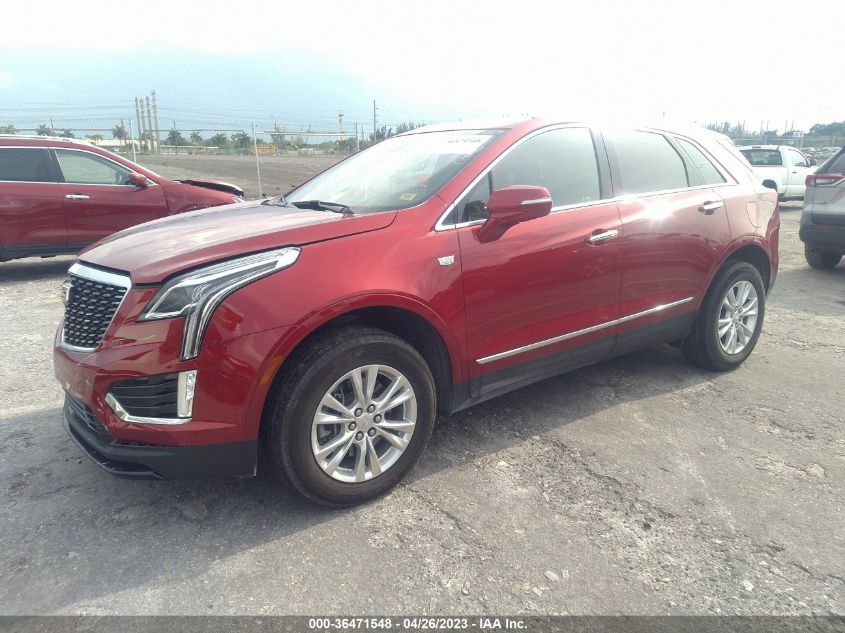 2021 CADILLAC XT5 FWD LUXURY - 1GYKNAR44MZ173022