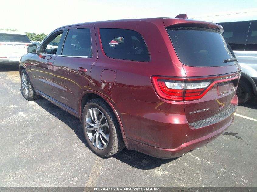 2020 DODGE DURANGO GT PLUS - 1C4RDHDG4LC259756
