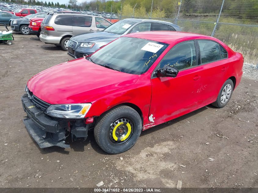 2013 VOLKSWAGEN JETTA SEDAN S - 3VW2K7AJ4DM435851