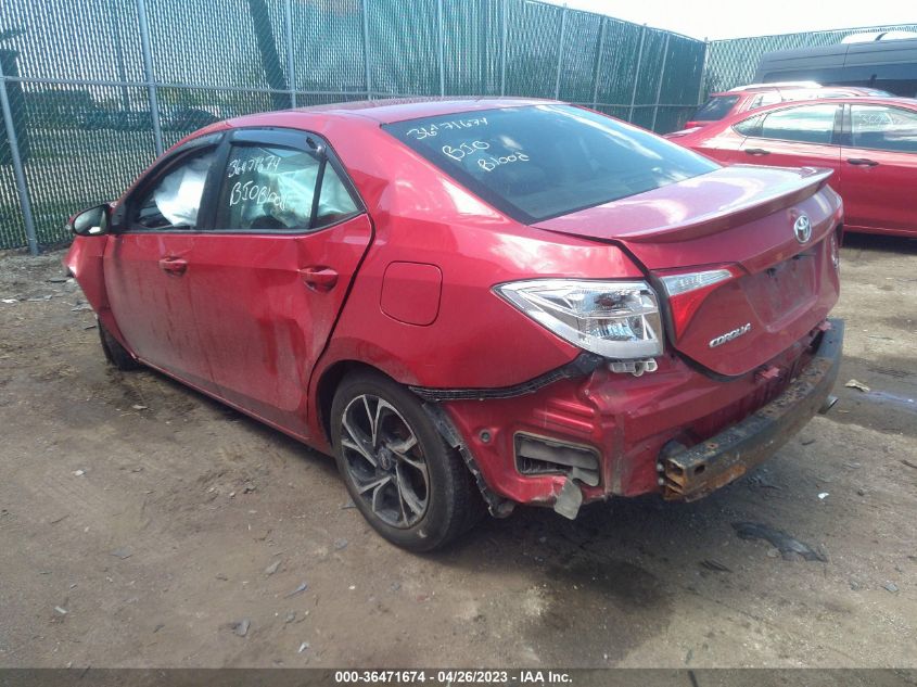 2015 TOYOTA COROLLA S - 2T1BURHE8FC270447