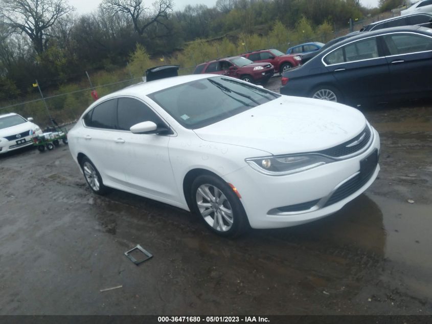 2015 CHRYSLER 200 LIMITED - 1C3CCCAB2FN676763