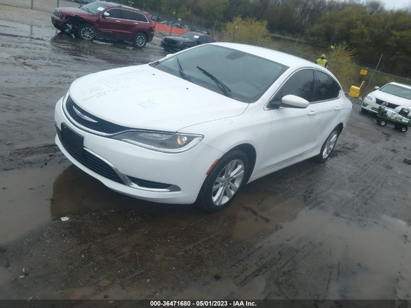 2015 CHRYSLER 200 LIMITED - 1C3CCCAB2FN676763