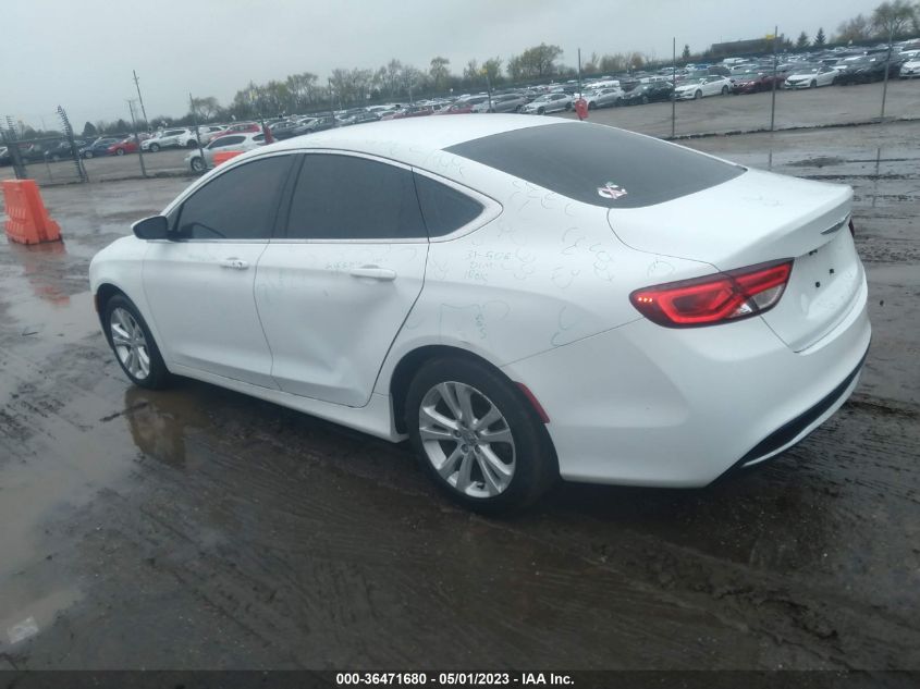 2015 CHRYSLER 200 LIMITED - 1C3CCCAB2FN676763