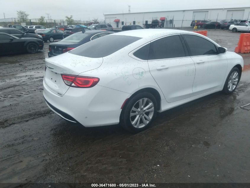 2015 CHRYSLER 200 LIMITED - 1C3CCCAB2FN676763