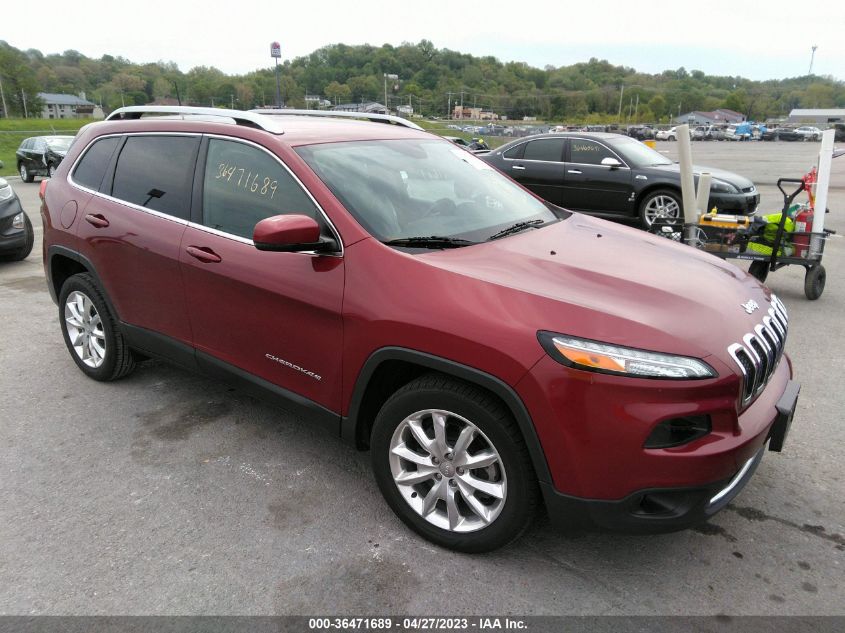 2016 JEEP CHEROKEE LIMITED - 1C4PJLDB8GW239313