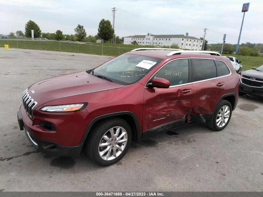 2016 JEEP CHEROKEE LIMITED - 1C4PJLDB8GW239313