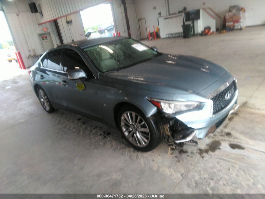 2018 INFINITI Q50 3.0T LUXE - JN1EV7AR3JM434293