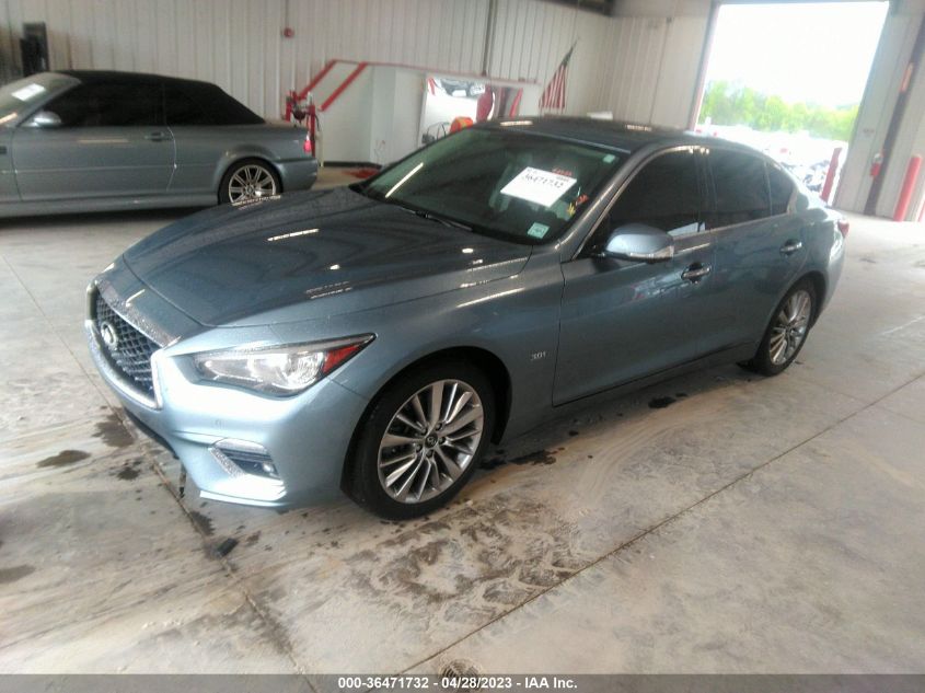 2018 INFINITI Q50 3.0T LUXE - JN1EV7AR3JM434293
