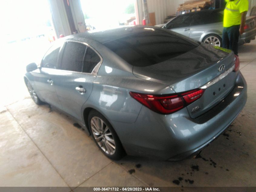 2018 INFINITI Q50 3.0T LUXE - JN1EV7AR3JM434293