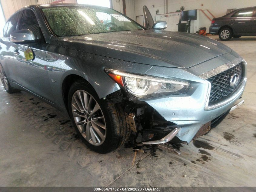 2018 INFINITI Q50 3.0T LUXE - JN1EV7AR3JM434293