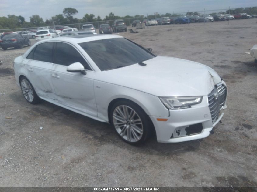 2017 AUDI A4 PREMIUM PLUS - WAUENAF43HN010203