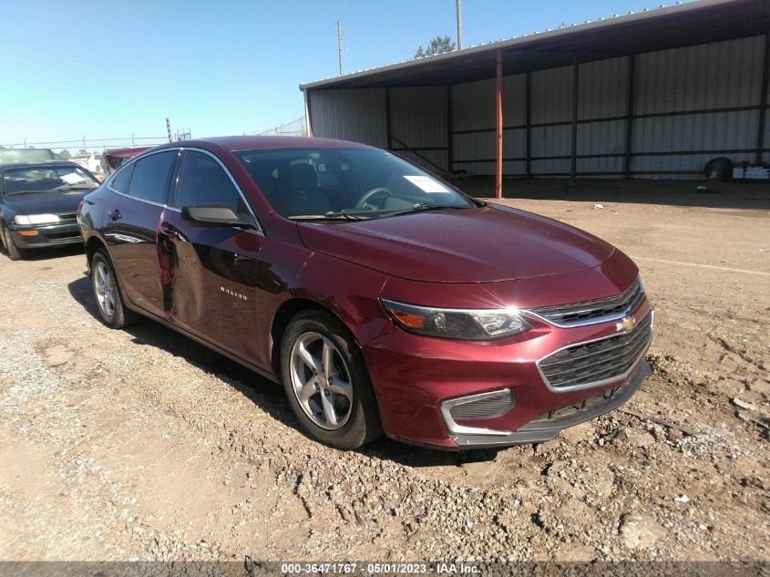 2016 CHEVROLET MALIBU LS - 1G1ZB5ST5GF219302