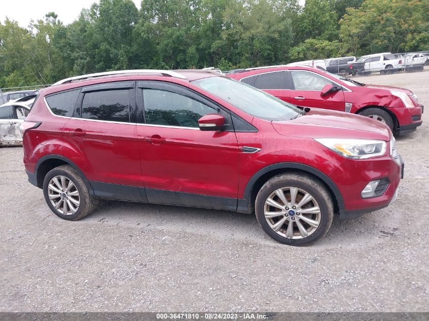 2017 FORD ESCAPE TITANIUM - 1FMCU9J96HUC17698