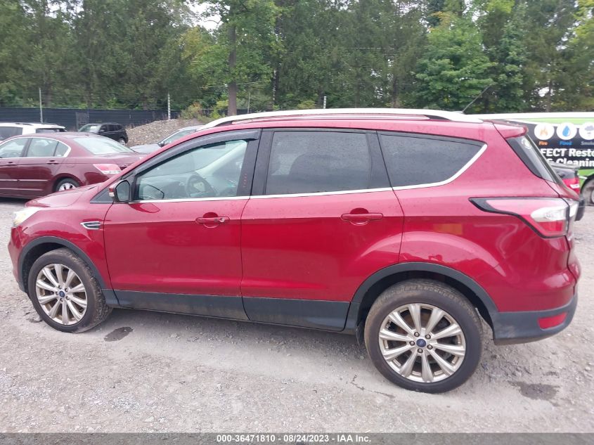 2017 FORD ESCAPE TITANIUM - 1FMCU9J96HUC17698