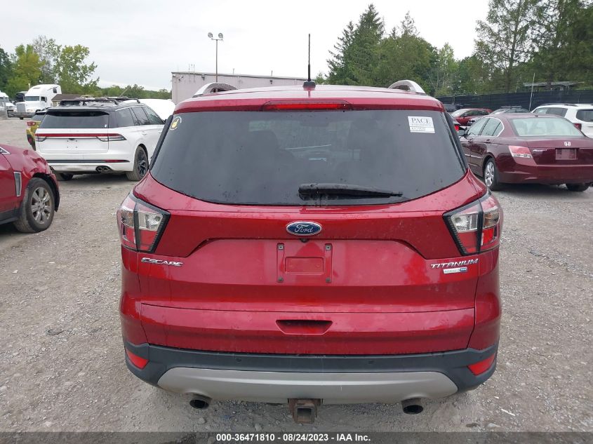 2017 FORD ESCAPE TITANIUM - 1FMCU9J96HUC17698