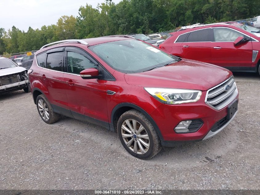 2017 FORD ESCAPE TITANIUM - 1FMCU9J96HUC17698