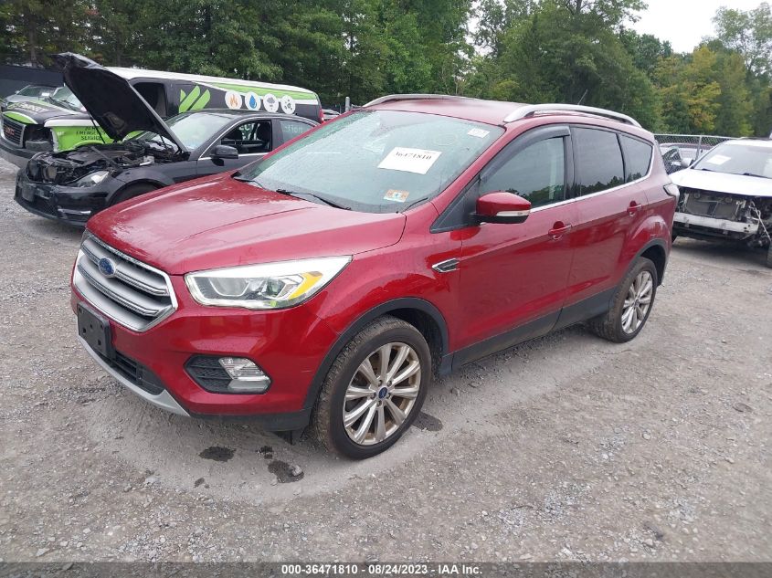 2017 FORD ESCAPE TITANIUM - 1FMCU9J96HUC17698