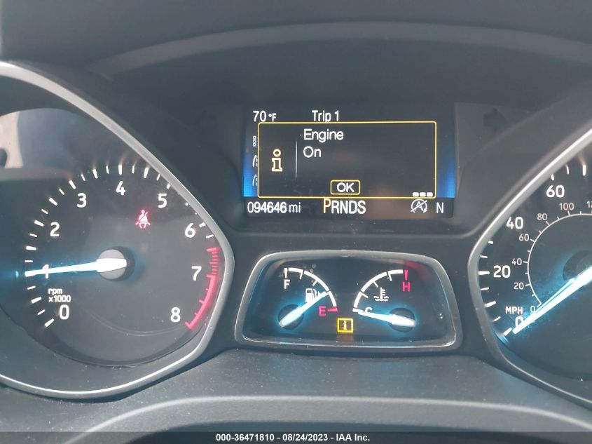 2017 FORD ESCAPE TITANIUM - 1FMCU9J96HUC17698
