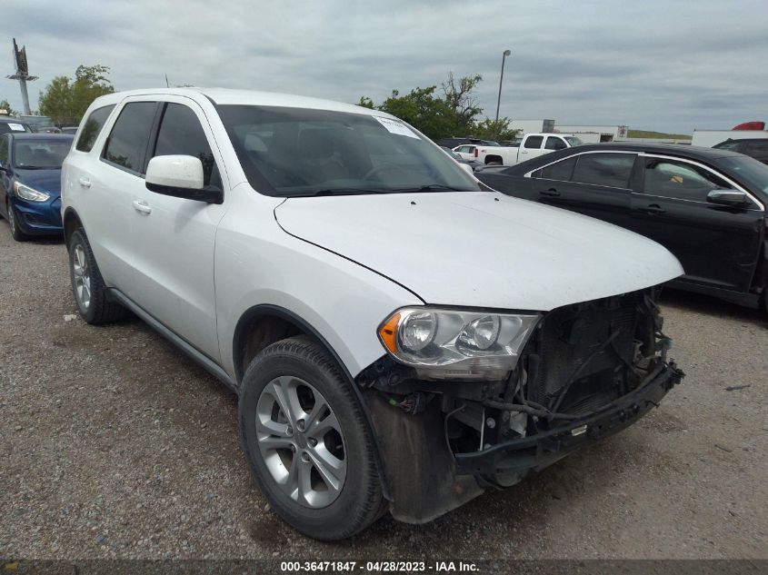 2013 DODGE DURANGO SXT - 1C4RDHAG6DC696860