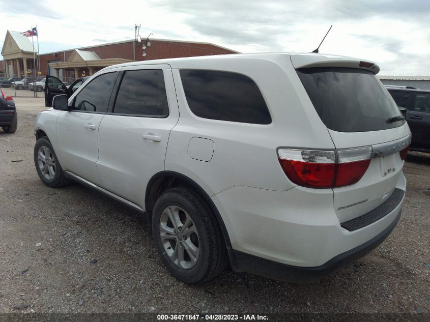 2013 DODGE DURANGO SXT - 1C4RDHAG6DC696860