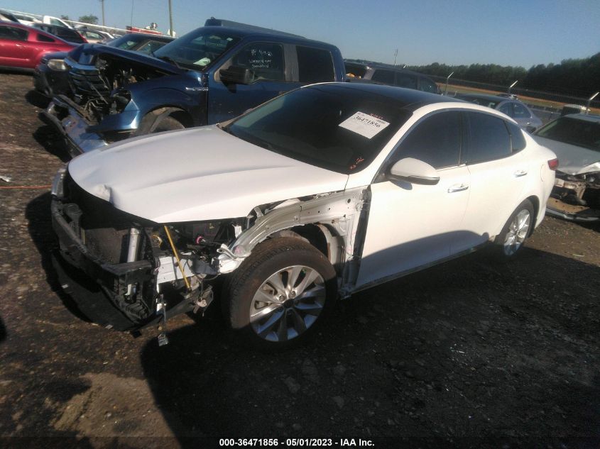 2018 KIA OPTIMA EX - 5XXGU4L35JG206933