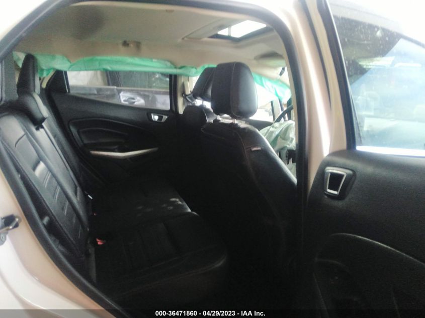 2018 FORD ECOSPORT TITANIUM - MAJ3P1VE3JC232066
