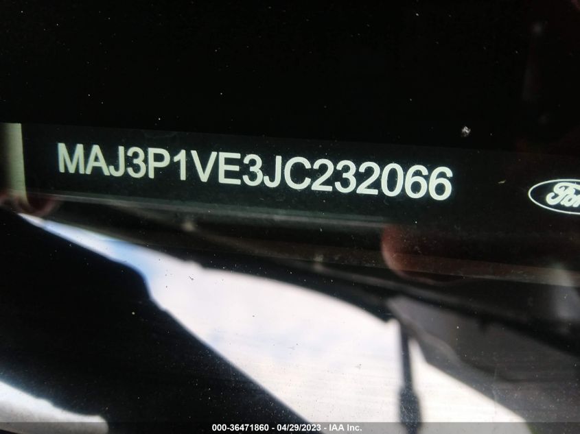 2018 FORD ECOSPORT TITANIUM - MAJ3P1VE3JC232066