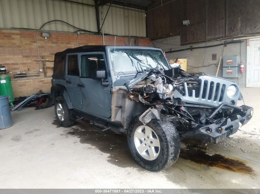 2015 JEEP WRANGLER UNLIMITED SPORT - 1C4BJWDG6FL636509