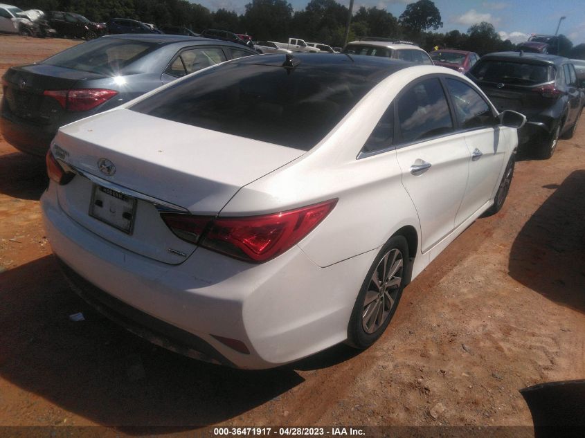 2014 HYUNDAI SONATA LIMITED - 5NPEC4AC0EH829769