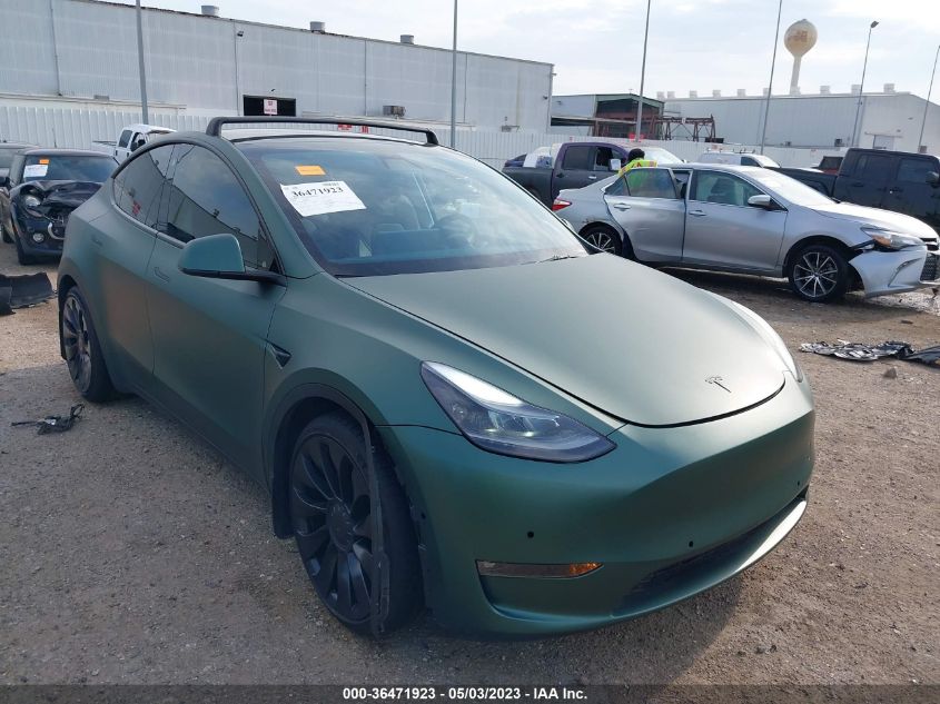 2022 TESLA MODEL Y PERFORMANCE - 7SAYGDEF4NF397517