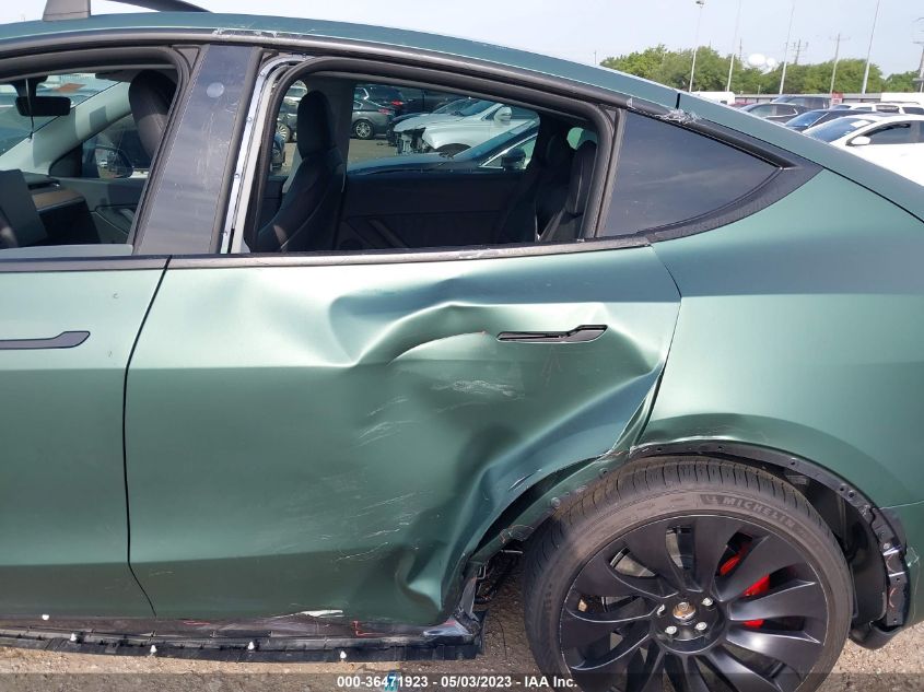 2022 TESLA MODEL Y PERFORMANCE - 7SAYGDEF4NF397517
