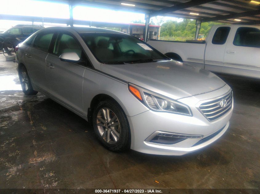 2015 HYUNDAI SONATA 2.4L SE - 5NPE24AF6FH162074