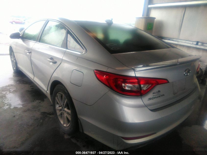 2015 HYUNDAI SONATA 2.4L SE - 5NPE24AF6FH162074