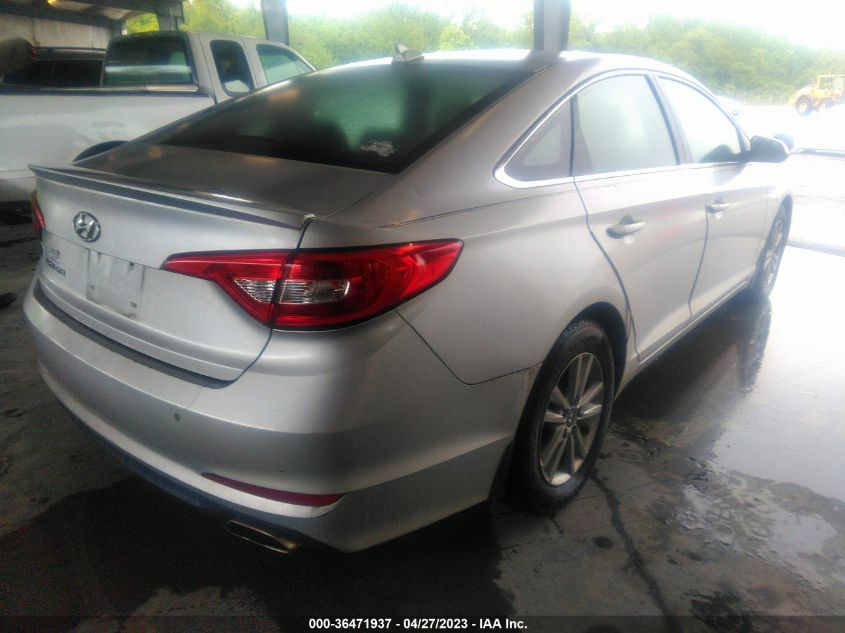 2015 HYUNDAI SONATA 2.4L SE - 5NPE24AF6FH162074