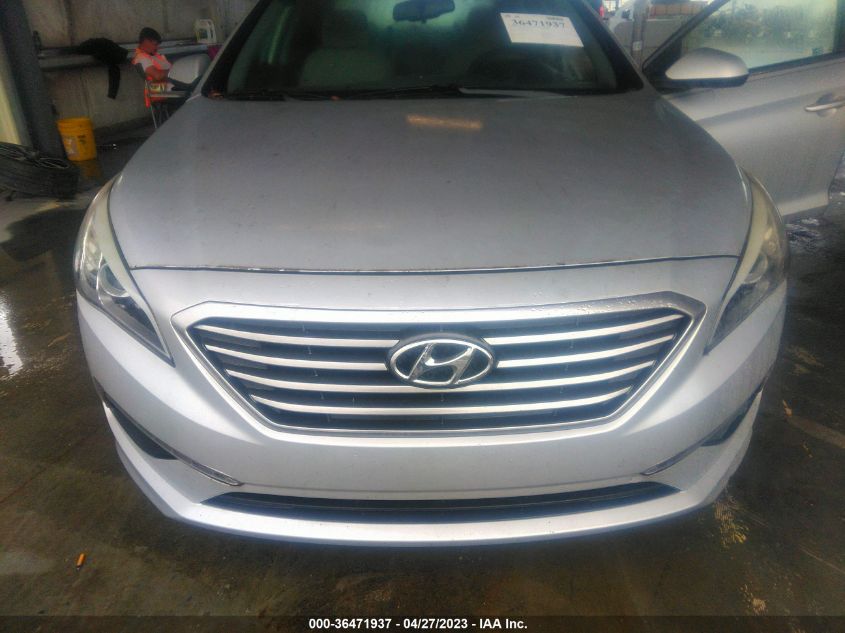 2015 HYUNDAI SONATA 2.4L SE - 5NPE24AF6FH162074