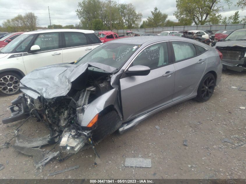 2020 HONDA CIVIC SEDAN SPORT - 19XFC2E84LE030822