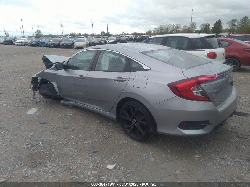 2020 HONDA CIVIC SEDAN SPORT - 19XFC2E84LE030822