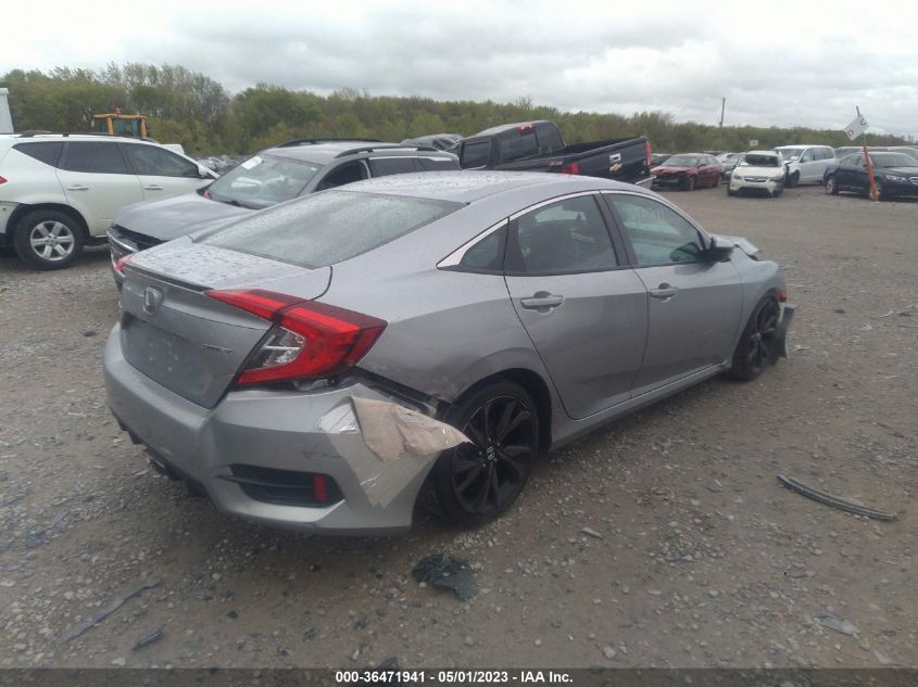 2020 HONDA CIVIC SEDAN SPORT - 19XFC2E84LE030822