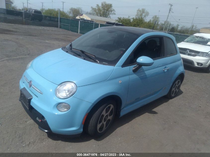 2015 FIAT 500E BATTERY ELECTRIC 3C3CFFGE2FT549828