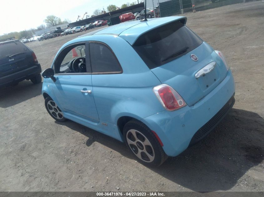 2015 FIAT 500E BATTERY ELECTRIC 3C3CFFGE2FT549828