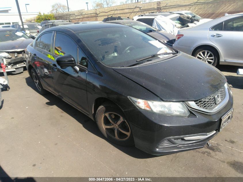 2015 HONDA CIVIC SEDAN SE - 19XFB2F79FE703777