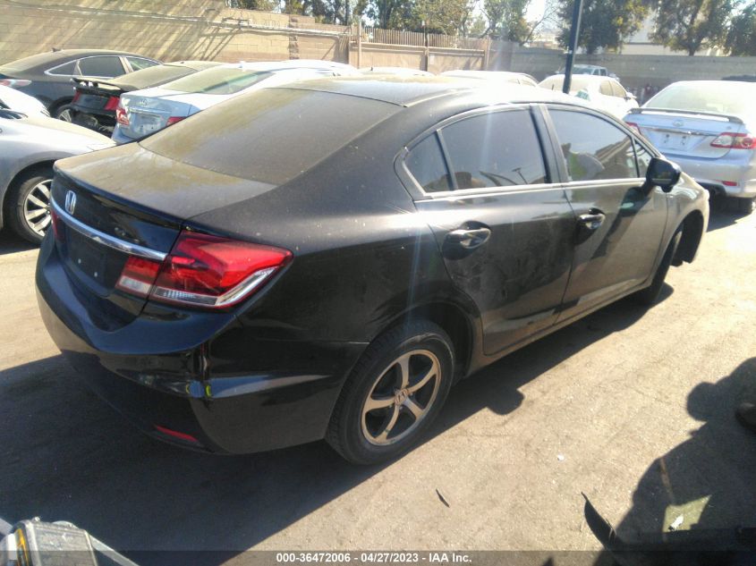 2015 HONDA CIVIC SEDAN SE - 19XFB2F79FE703777