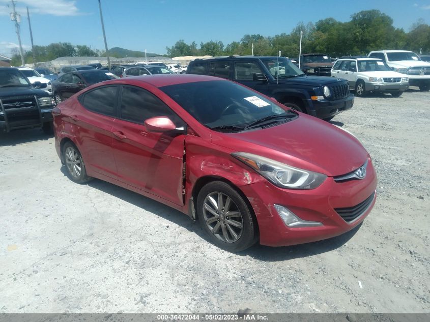 2015 HYUNDAI ELANTRA SE - KMHDH4AE7FU277804