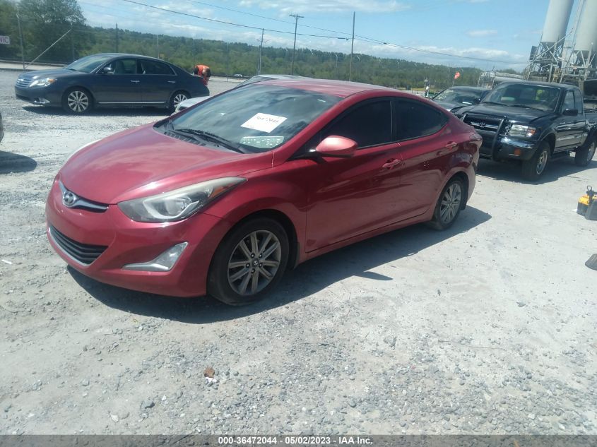 2015 HYUNDAI ELANTRA SE - KMHDH4AE7FU277804